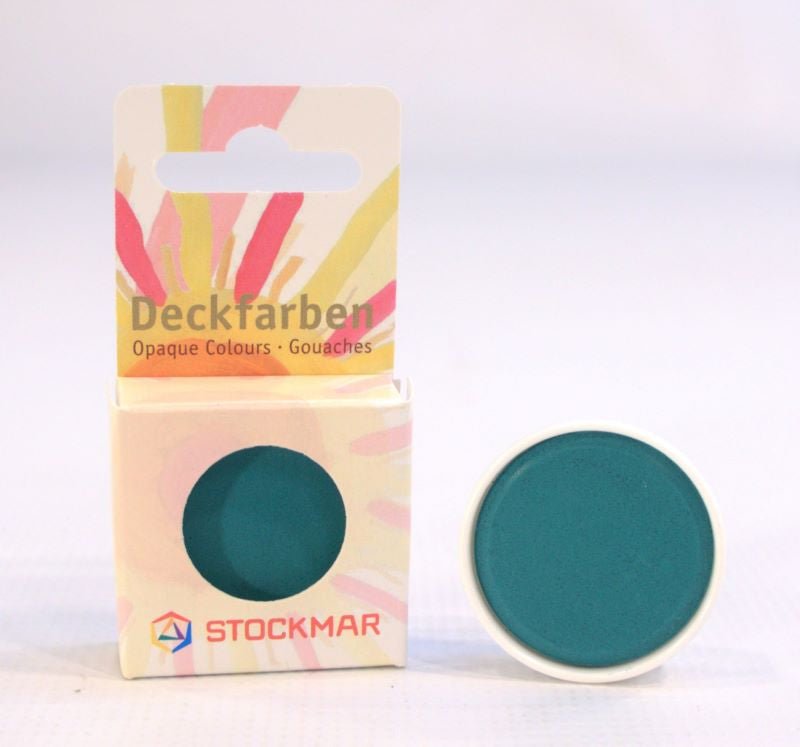 Stockmar Paint Well Opaque Blue/Green - vendor-unknown - Honeybee Toys