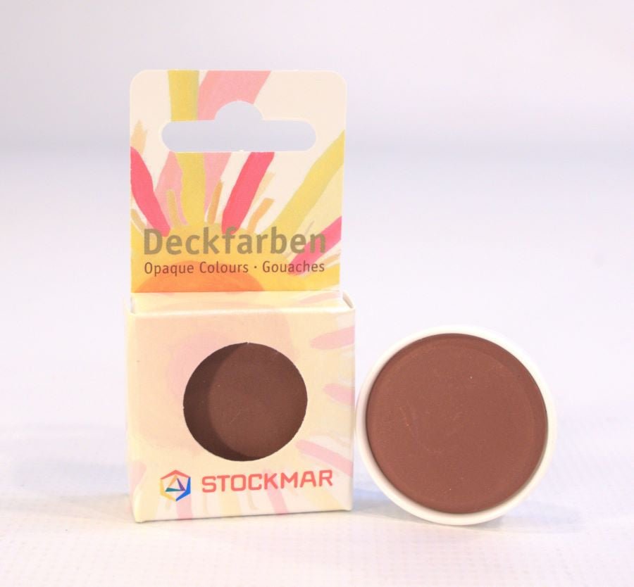 Stockmar Paint Well Opaque Red Brown - vendor-unknown - Honeybee Toys