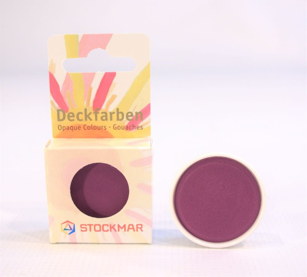 Stockmar Paint Well Opaque Violet Red - vendor-unknown - Honeybee Toys
