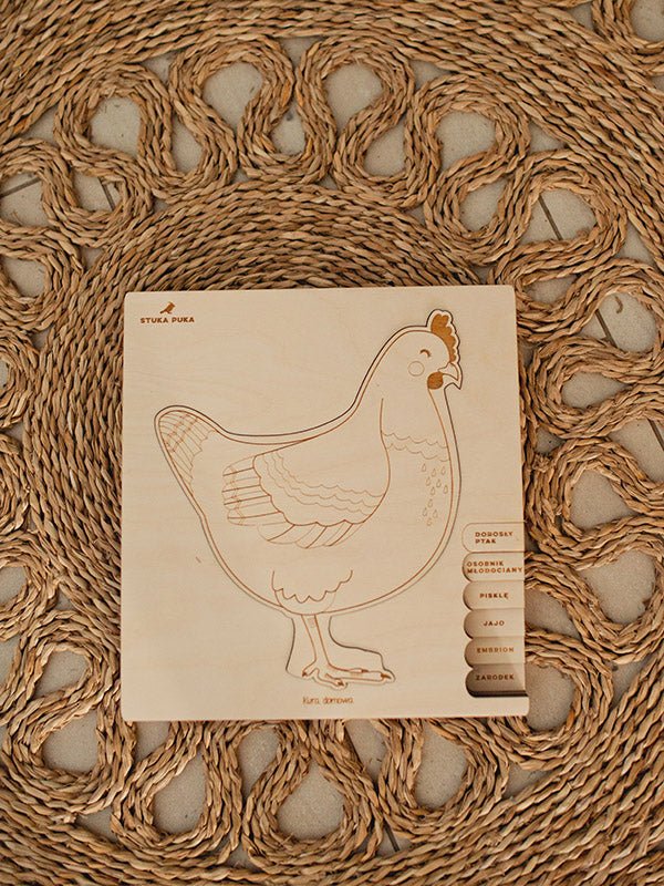 Stuka Puka Chicken or the Egg Puzzle - vendor-unknown - Honeybee Toys
