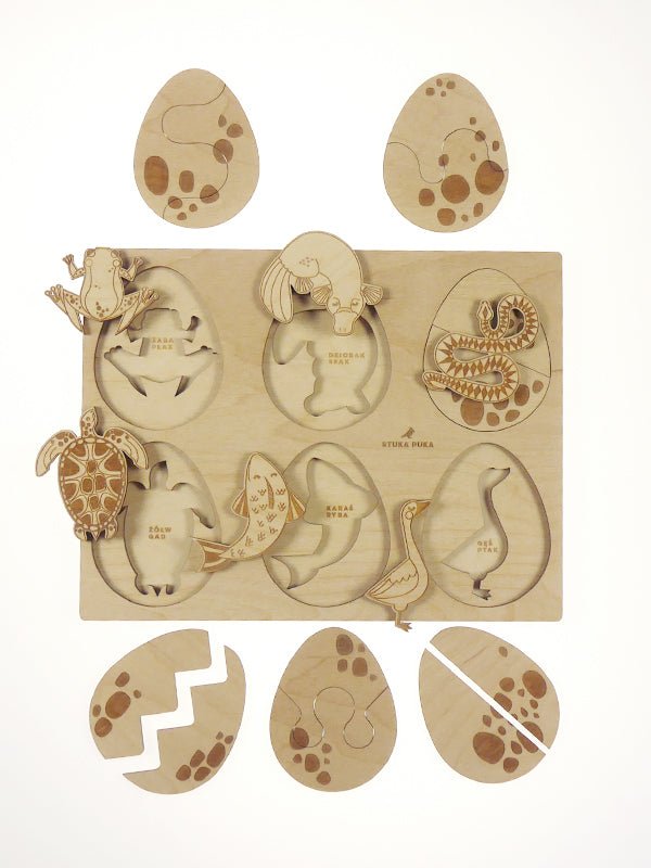 Stuka Puka Egg On Puzzle - vendor-unknown - Honeybee Toys