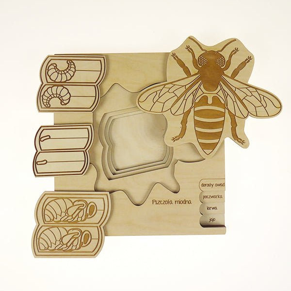 Stuka Puka Honeybee Puzzle - vendor-unknown - Honeybee Toys