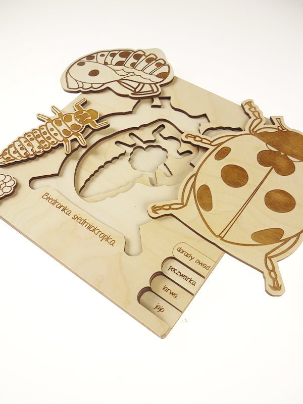 Stuka Puka Ladybug Puzzle - vendor-unknown - Honeybee Toys