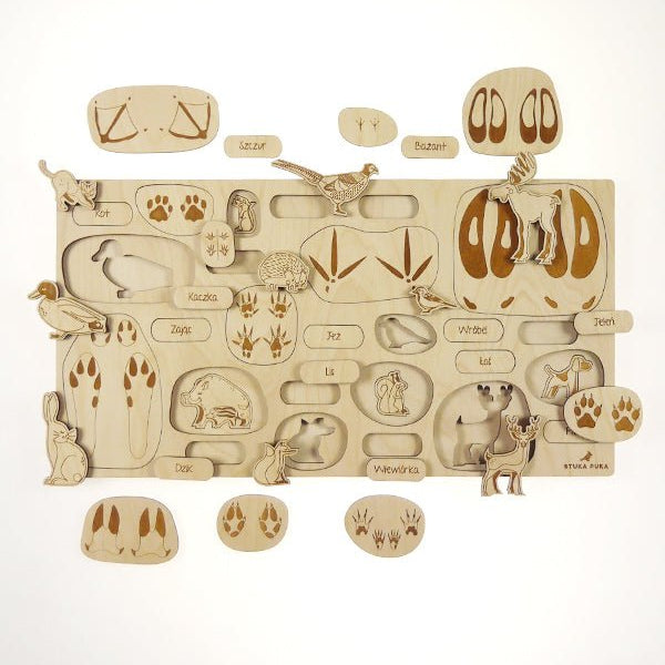 Stuka Puka On the Right Track Puzzle - vendor-unknown - Honeybee Toys