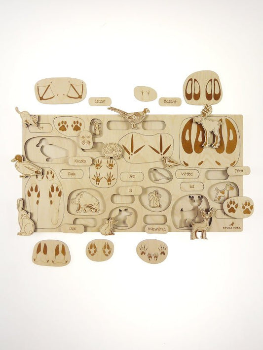 Stuka Puka On the Right Track Puzzle - vendor-unknown - Honeybee Toys