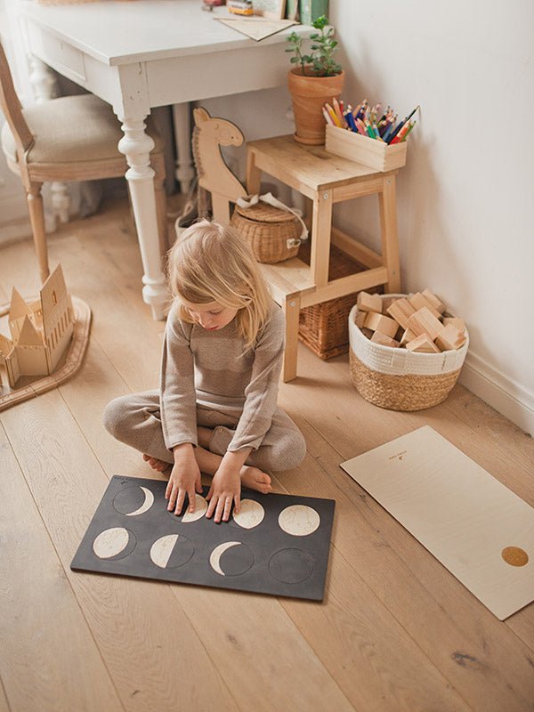 Stuka Puka Phases of the Moon Puzzle - vendor-unknown - Honeybee Toys