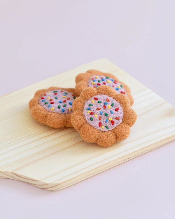 Tara Treasures Felt 100s & 1000s Biscuits (set of 3)
