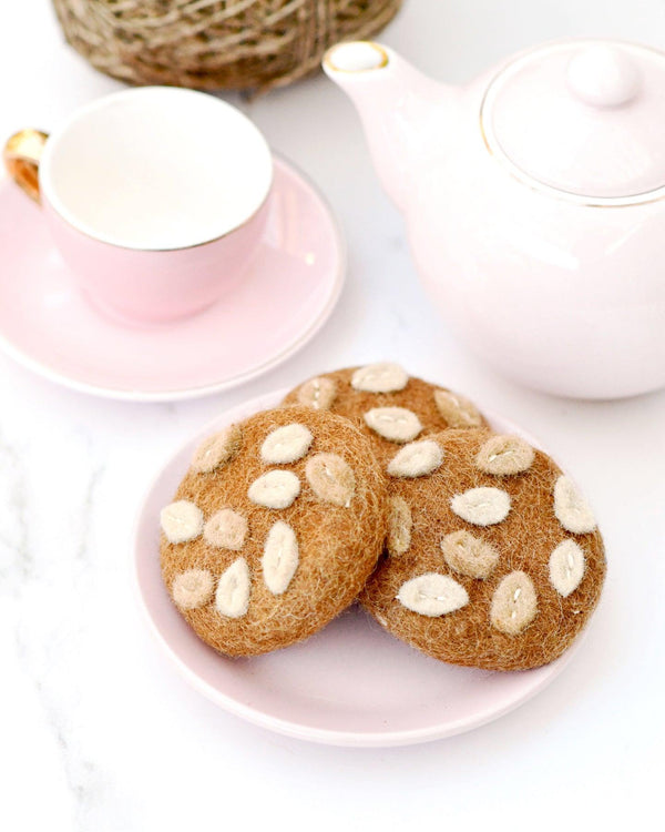 Tara Treasures Felt Anzac Biscuits (set of 3)