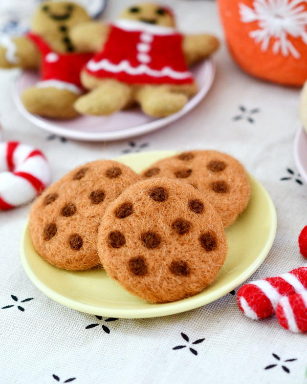 Tara Treasures Felt Cookies (set of 3)