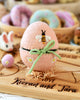 Tara Treasures Felt Egg Cover-Peach with Bee Motif - vendor-unknown - Honeybee Toys