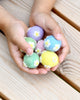 Tara Treasures Felt Pastel Eggs with Flowers (set of 6) - vendor-unknown - Honeybee Toys