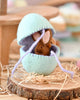 Tara Treasures Felt Surprise Egg with Brown Bunny Inside - vendor-unknown - Honeybee Toys
