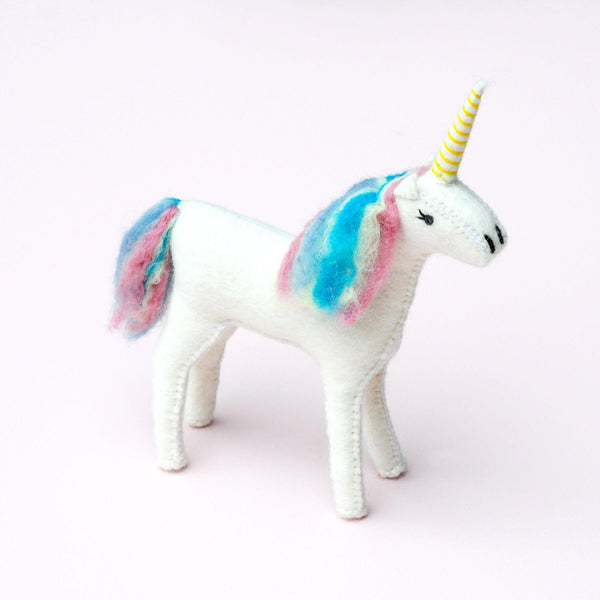 Tara Treasures Felt Unicorn Toy