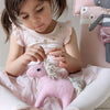Tara Treasures Felt Unicorn Toy (Pink ) - vendor-unknown - Honeybee Toys