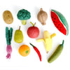 Tara Treasures Felt Vegetables and Fruit Set B - vendor-unknown - Honeybee Toys