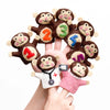 Tara Treasures Finger Puppets Five Monkeys - vendor-unknown - Honeybee Toys