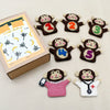 Tara Treasures Finger Puppets Five Monkeys - vendor-unknown - Honeybee Toys