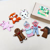 Tara Treasures Finger Puppets Gingerbread Man Story - vendor-unknown - Honeybee Toys