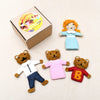 Tara Treasures Finger Puppets Goldilocks and Three Bears - vendor-unknown - Honeybee Toys