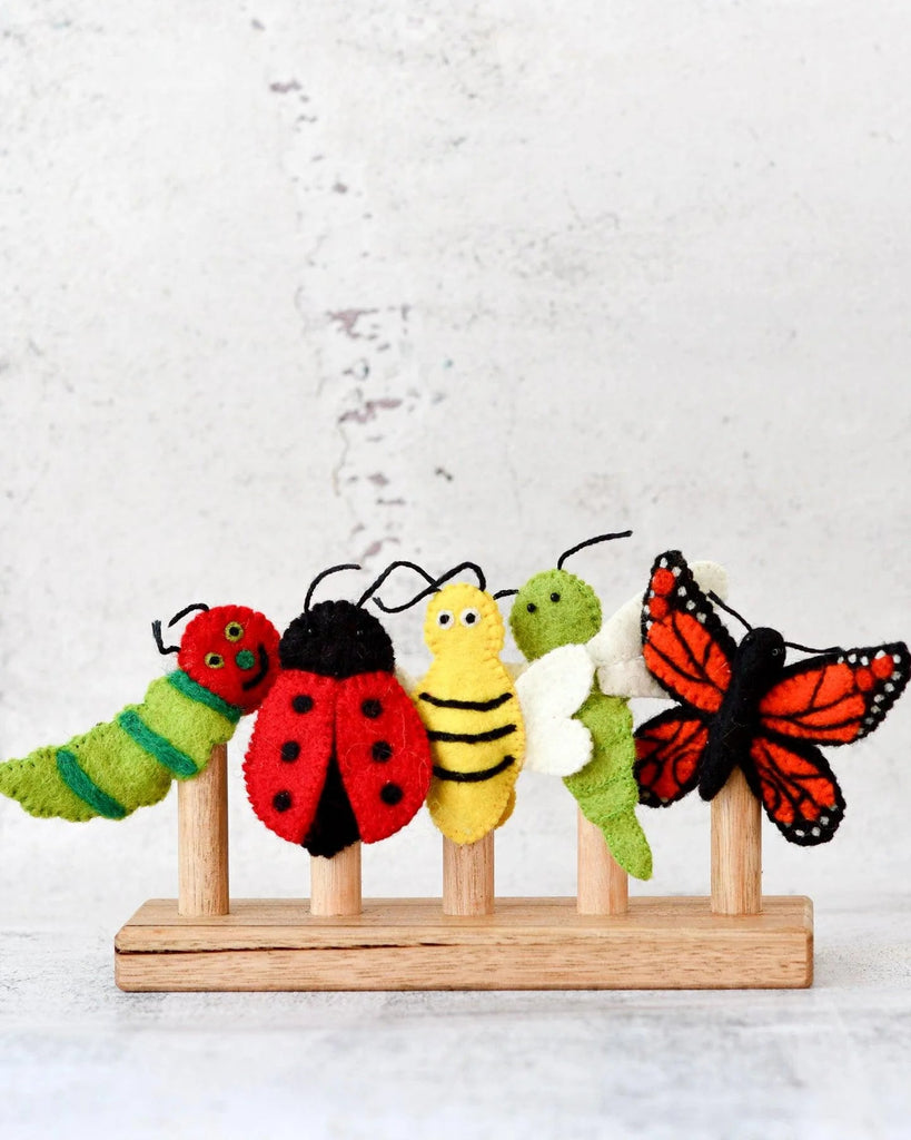 Tara Treasures Finger Puppets Insect & Bugs - vendor-unknown - Honeybee Toys