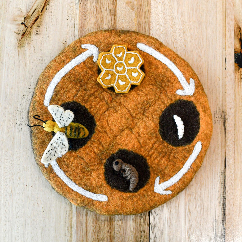 Tara Treasures Life Cycle Tray Playmat Earth - vendor-unknown - Honeybee Toys