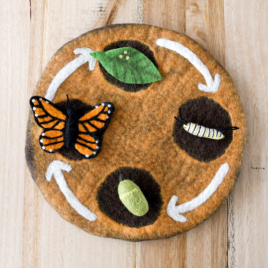 Tara Treasures Lifecycle of the Monach Butterfly - vendor-unknown - Honeybee Toys