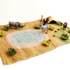 Tara Treasures Safari Play Mat Playscape - vendor-unknown - Honeybee Toys