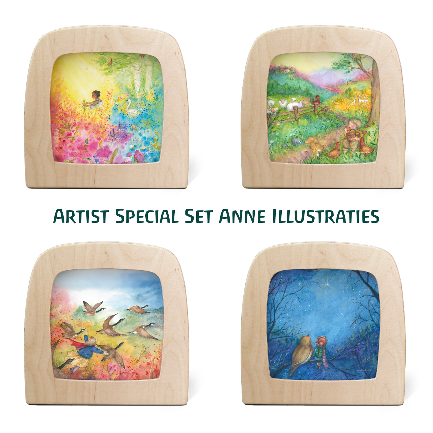 Toverlux Artist Set Anne Illustrations - vendor-unknown - Honeybee Toys