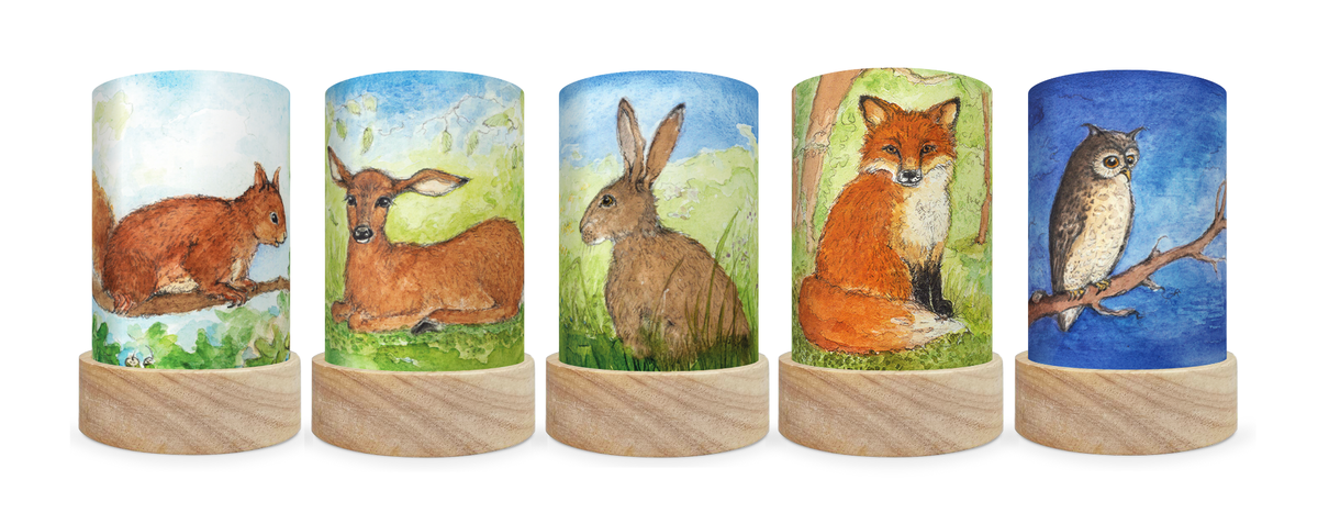 Toverlux Shades Eentje Van Margo Forest Animals - vendor-unknown - Honeybee Toys