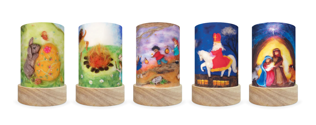 Toverlux Shades Het Wol Feetje Holidays Set of 5 - vendor-unknown - Honeybee Toys
