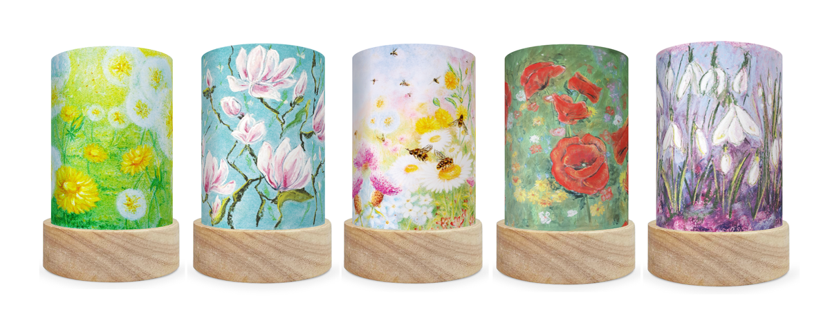 Toverlux Shades Kapitein Kalk Flowers Set of 5 - vendor-unknown - Honeybee Toys