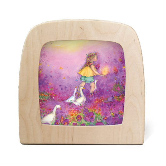 Toverlux Silhouette Anne Illustrates Little Goose Girl - vendor-unknown - Honeybee Toys