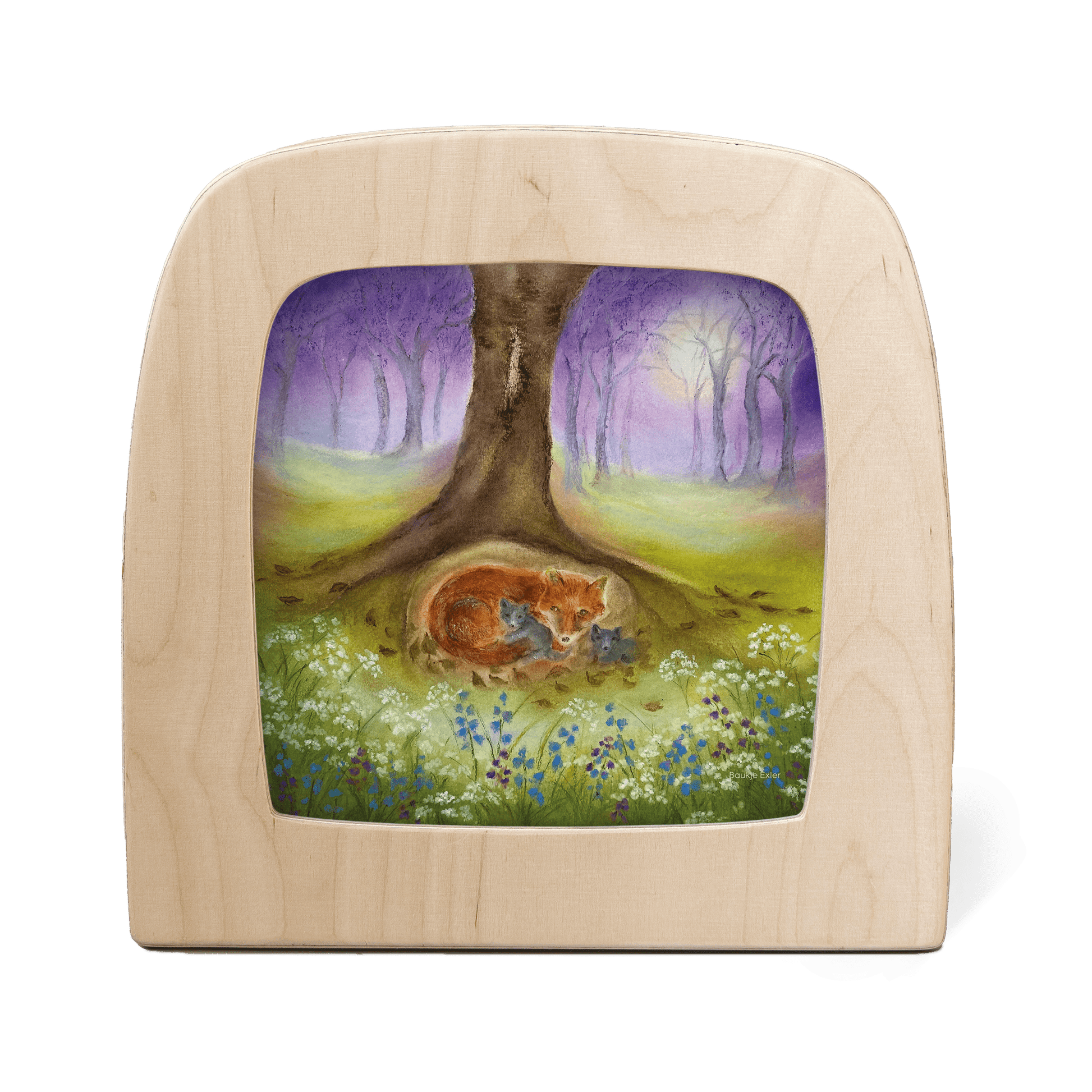 Toverlux Silhouette Baukje Exler Little Fox Family - vendor-unknown - Honeybee Toys