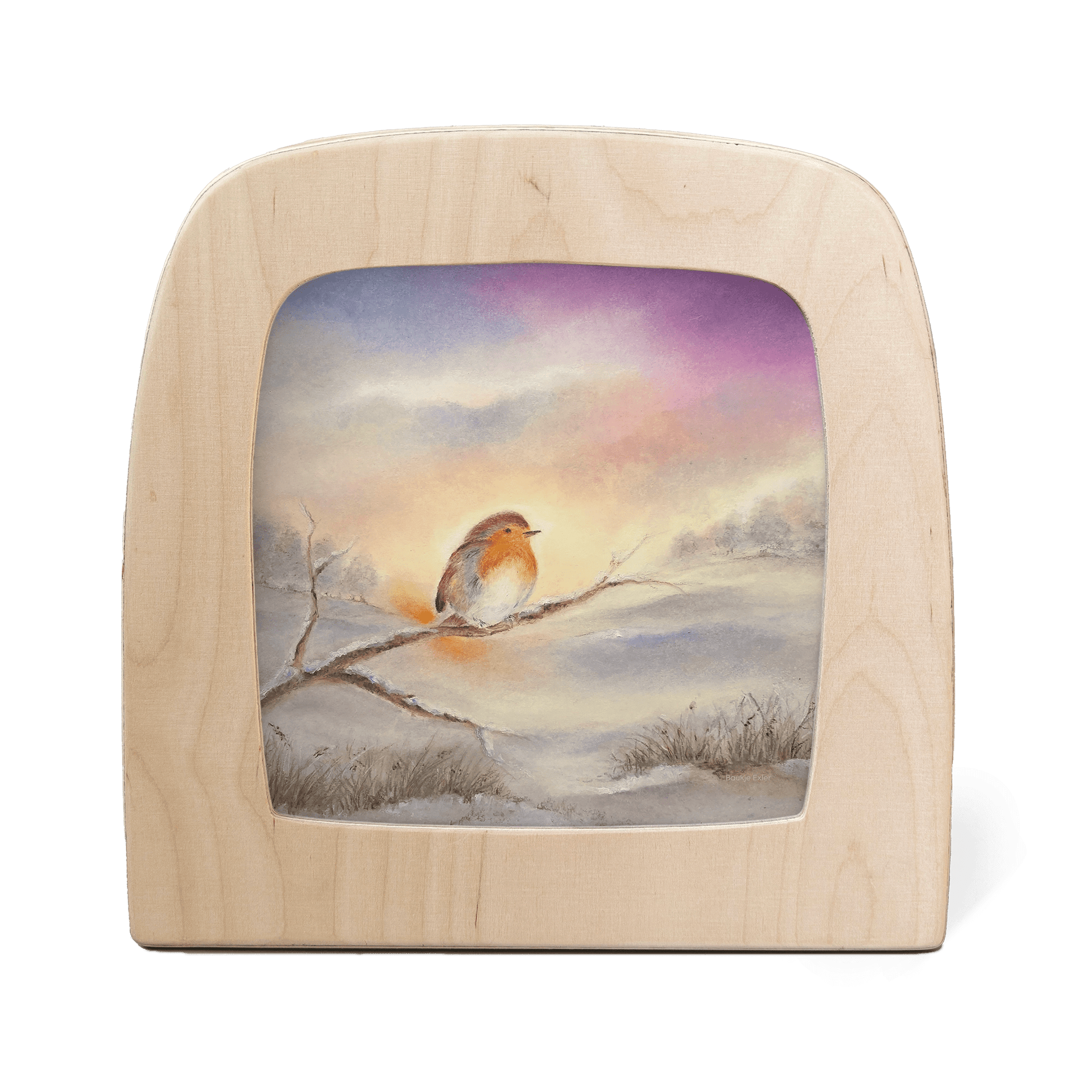 Toverlux Silhouette Baukje Exler Winter Robin - vendor-unknown - Honeybee Toys