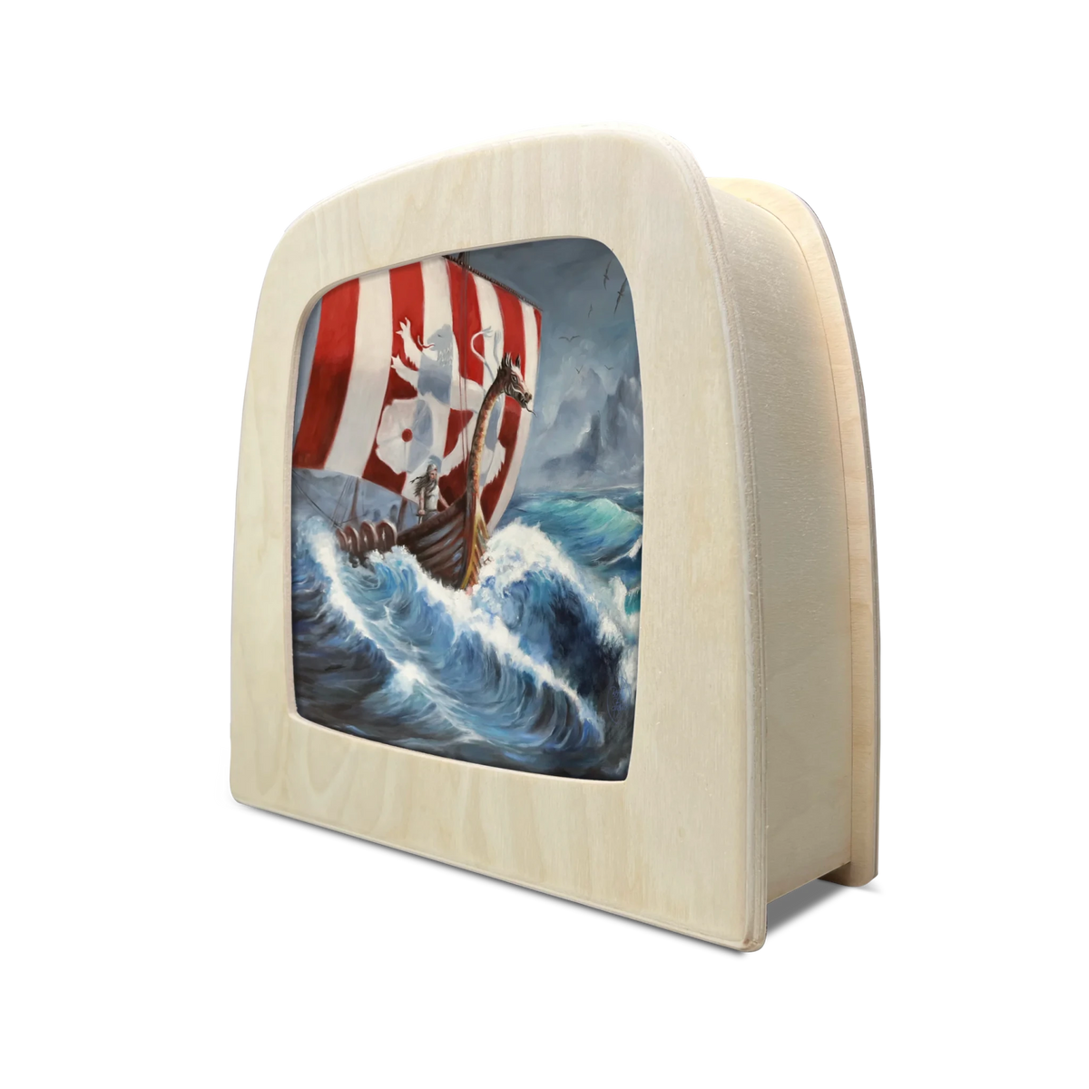Toverlux Silhouette Berit Strasser Viking Ship - vendor-unknown - Honeybee Toys