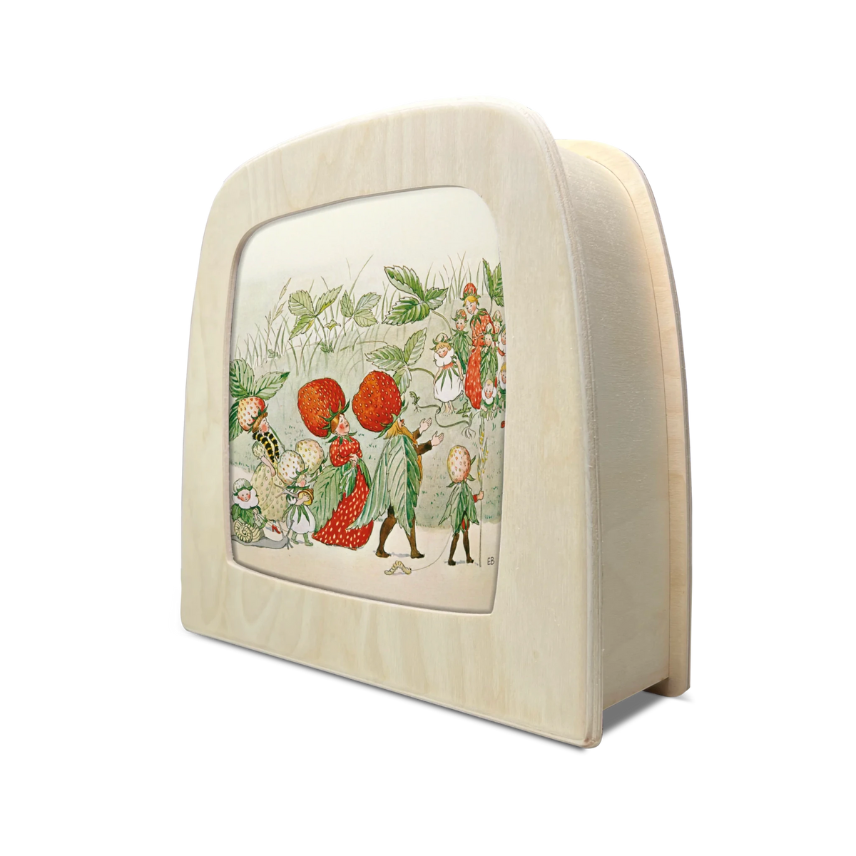 Toverlux Silhouette Elsa Beskow Christophers Garden Family Strawberry - vendor-unknown - Honeybee Toys