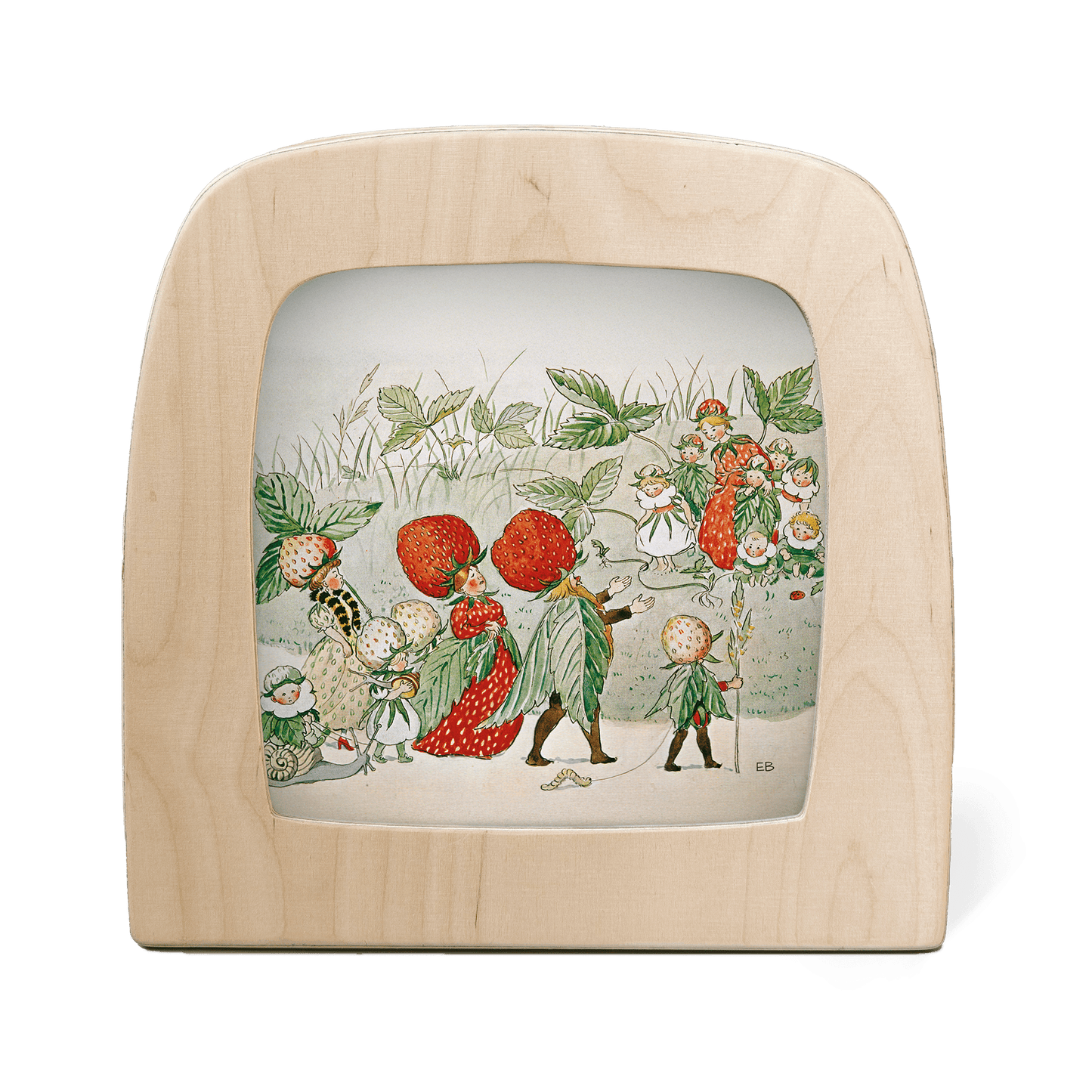 Toverlux Silhouette Elsa Beskow Christophers Garden Family Strawberry - vendor-unknown - Honeybee Toys
