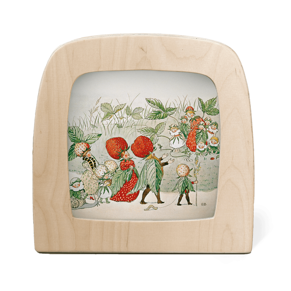 Toverlux Silhouette Elsa Beskow Christophers Garden Family Strawberry - vendor-unknown - Honeybee Toys