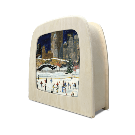 Toverlux Silhouette Gwens Illustrations Christmas in New York - vendor-unknown - Honeybee Toys