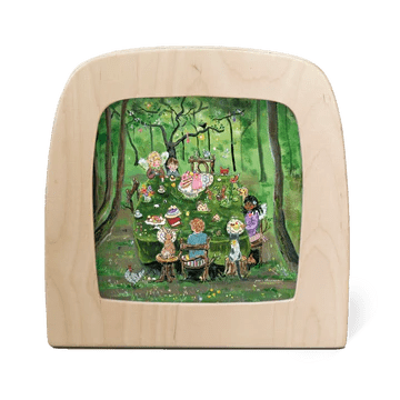Toverlux Silhouette Gwen's Illustrations Forest Tea Party - vendor-unknown - Honeybee Toys
