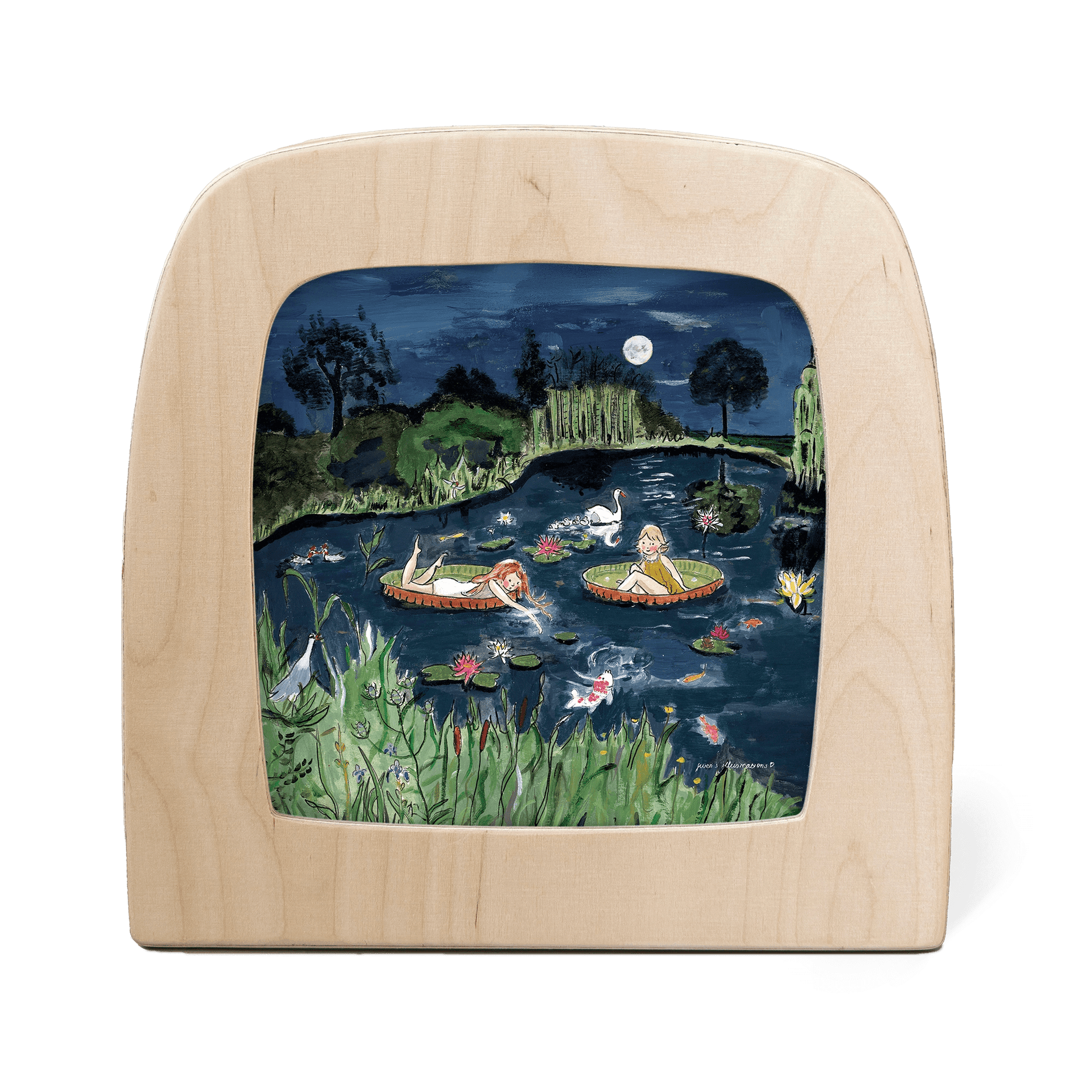 Toverlux Silhouette Gwens Illustrations Magical Pond - vendor-unknown - Honeybee Toys