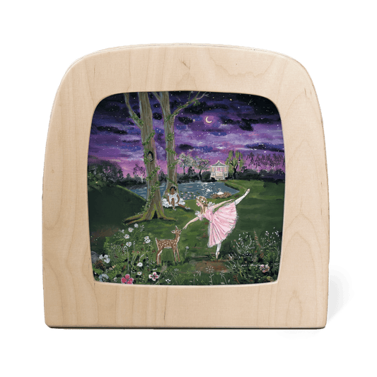 Toverlux Silhouette Gwens Illustrations Moonlight Ballerina - vendor-unknown - Honeybee Toys