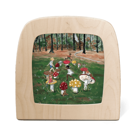 Toverlux Silhouette Gwen's Illustrations Toadstool Dance - vendor-unknown - Honeybee Toys