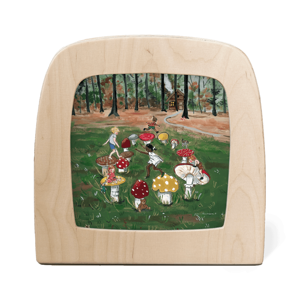 Toverlux Silhouette Gwen's Illustrations Toadstool Dance - vendor-unknown - Honeybee Toys