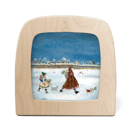 Toverlux Silhouette Gwens Illustrations Winter Stroll - vendor-unknown - Honeybee Toys