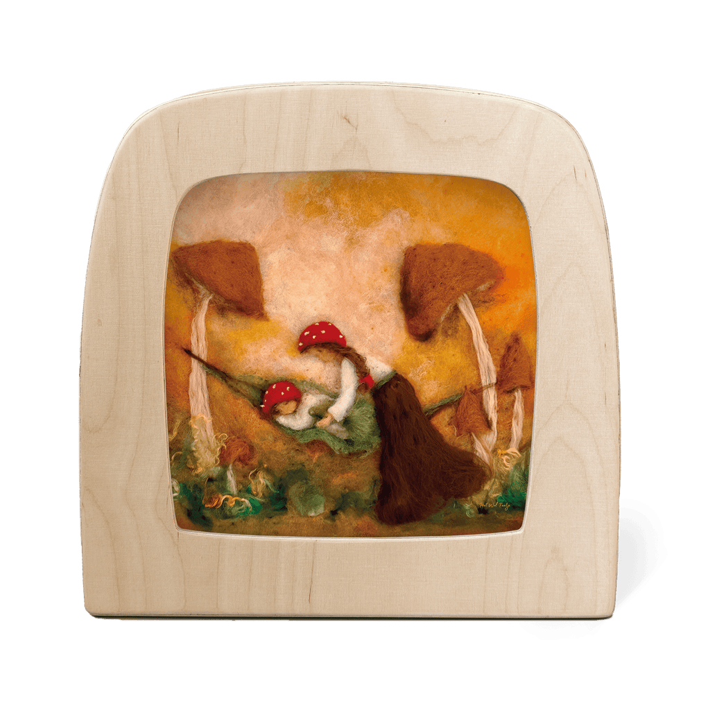 Toverlux Silhouette Het Wol Feetje Autumn Lullaby - Honeybee Toys - Honeybee Toys