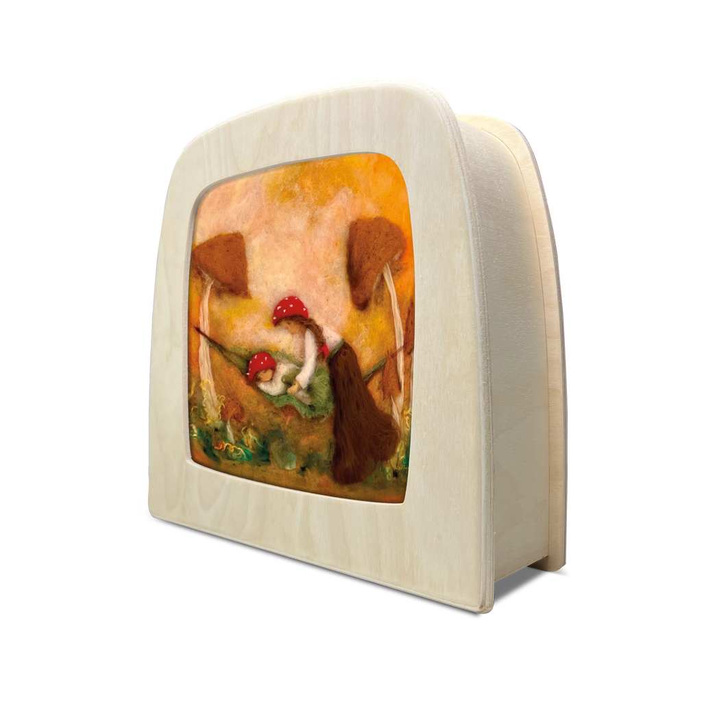 Toverlux Silhouette Het Wol Feetje Autumn Lullaby - Honeybee Toys - Honeybee Toys