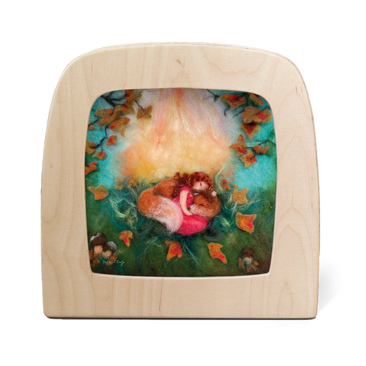 Toverlux Silhouette Het Wol Feetje Autumn Snooze - vendor-unknown - Honeybee Toys