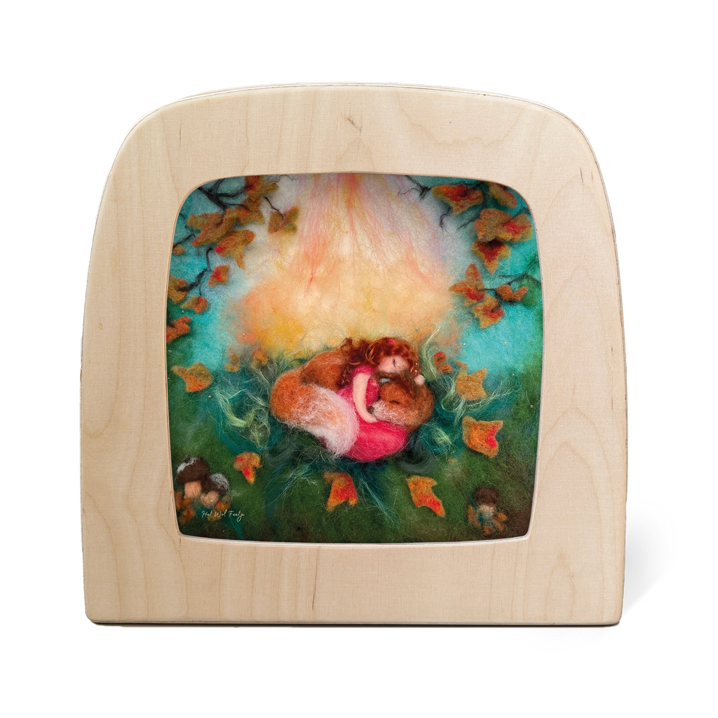 Toverlux Silhouette Het Wol Feetje Autumn Snooze - vendor-unknown - Honeybee Toys