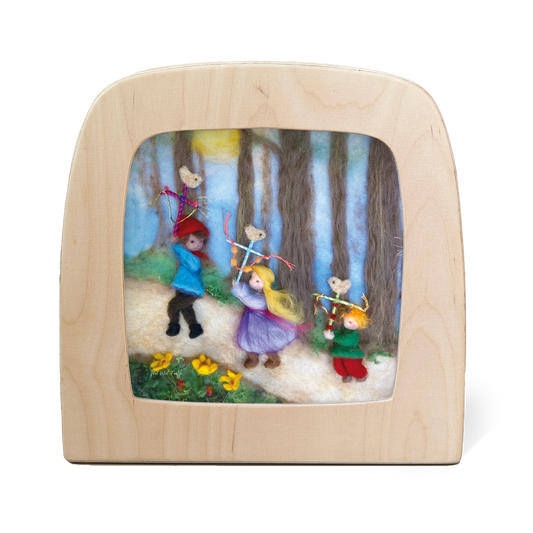 Toverlux Silhouette Het Wol Feetje Bread Roosters - vendor-unknown - Honeybee Toys